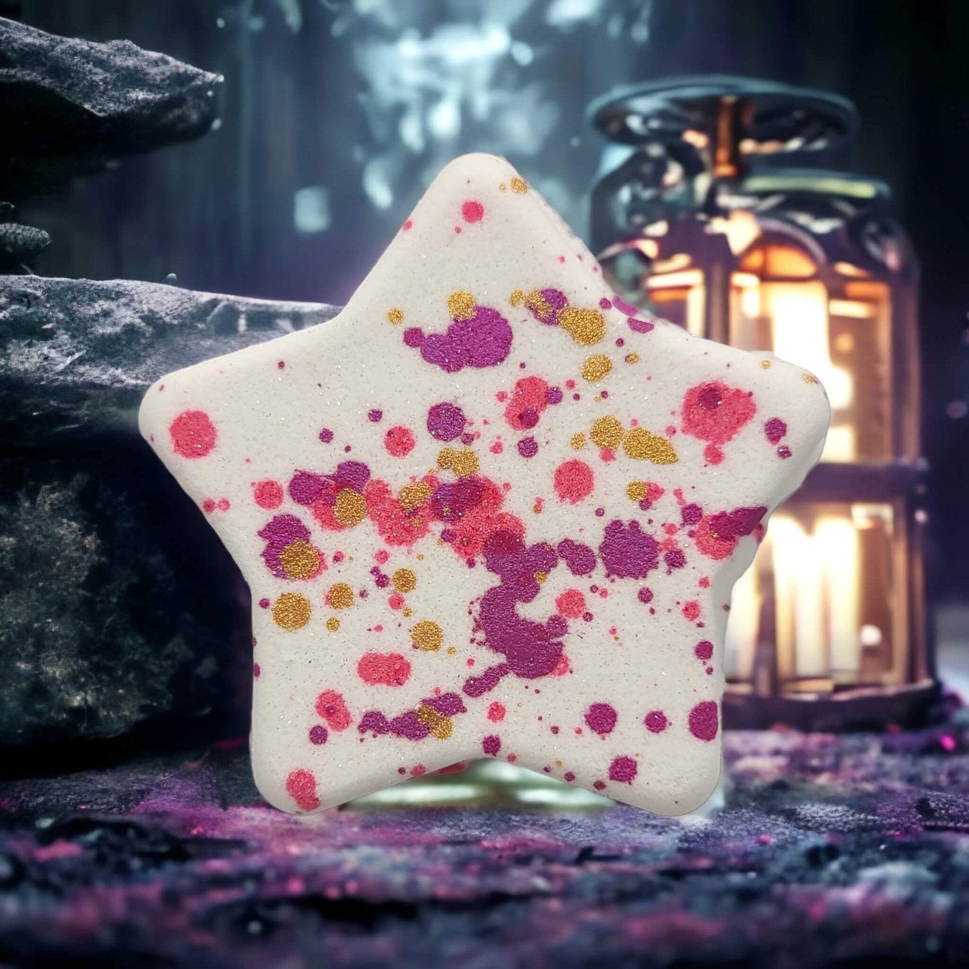 our star bath bomb in the scent hanabi.