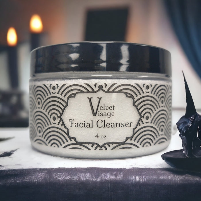 our velvet visage facial cleanser