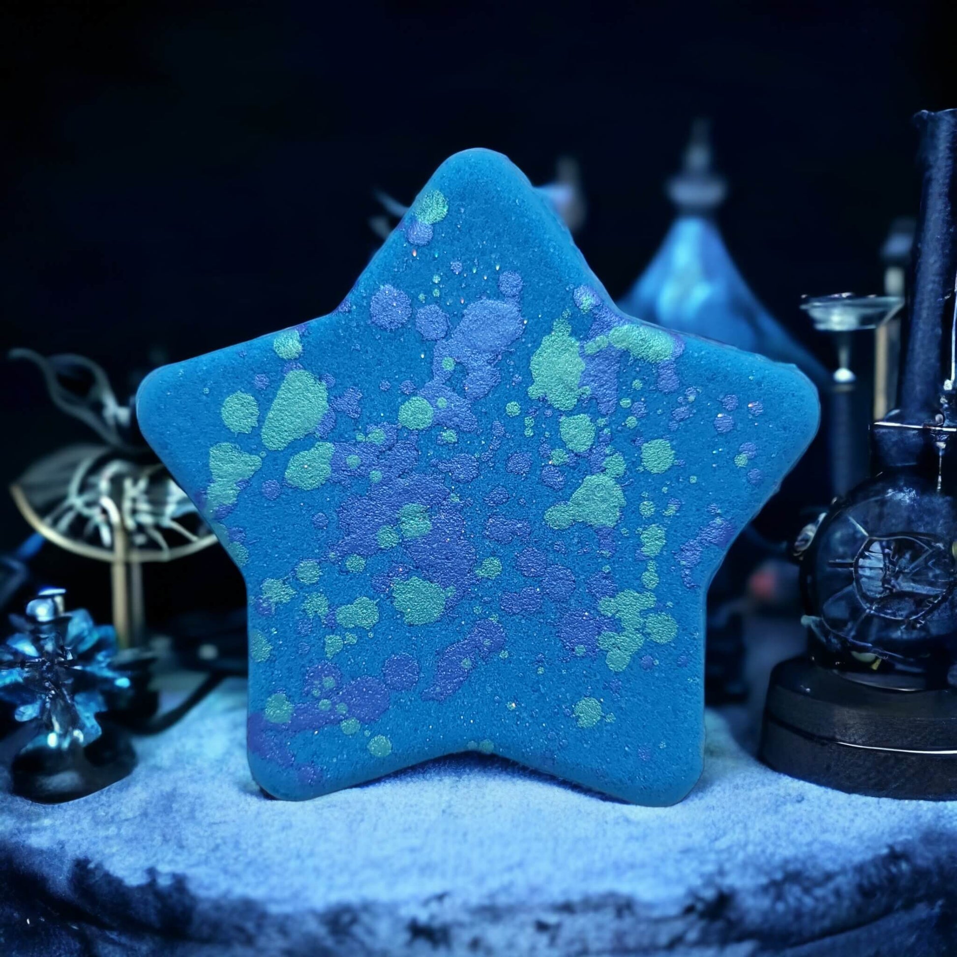 our star bath bomb in the scent Nymph.