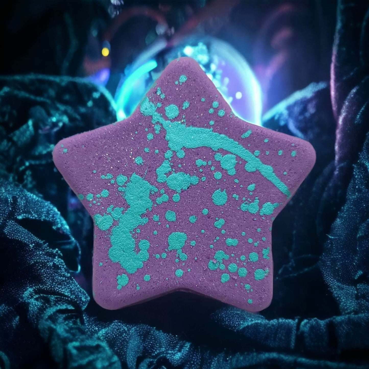 our star bath bomb in the scent Star Dust.
